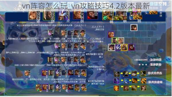 vn阵容怎么玩_vn攻略技巧4.2版本最新