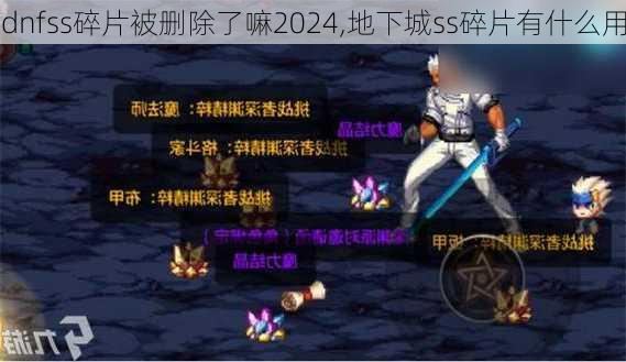 dnfss碎片被删除了嘛2024,地下城ss碎片有什么用