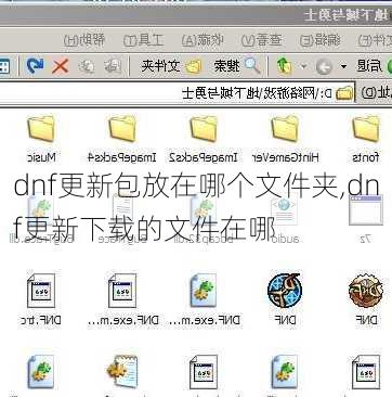 dnf更新包放在哪个文件夹,dnf更新下载的文件在哪