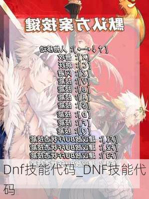 Dnf技能代码_DNF技能代码