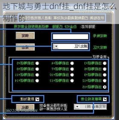 地下城与勇士dnf挂_dnf挂是怎么制作的