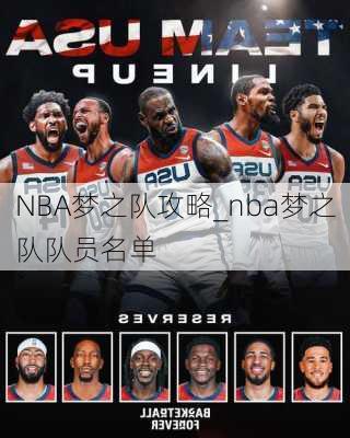 NBA梦之队攻略_nba梦之队队员名单