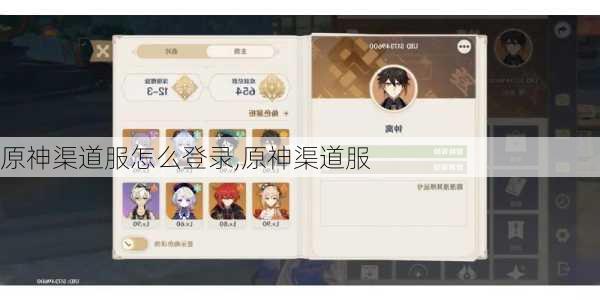 原神渠道服怎么登录,原神渠道服