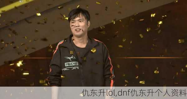 仇东升lol,dnf仇东升个人资料