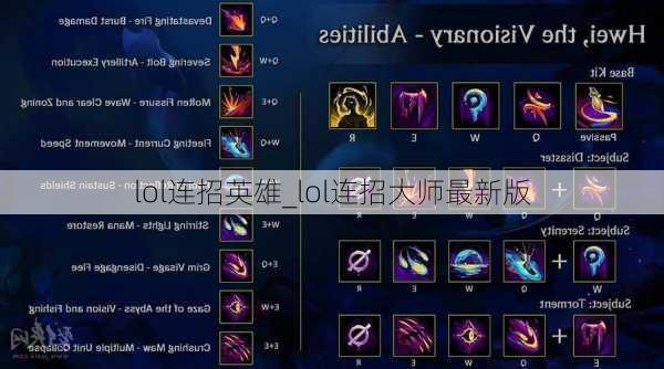 lol连招英雄_lol连招大师最新版