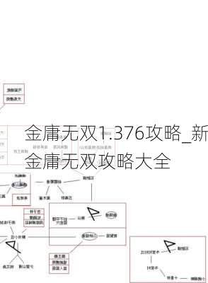 金庸无双1.376攻略_新金庸无双攻略大全