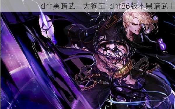 dnf黑暗武士大狗王_dnf86版本黑暗武士