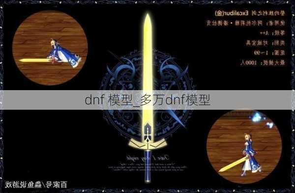 dnf 模型_多万dnf模型