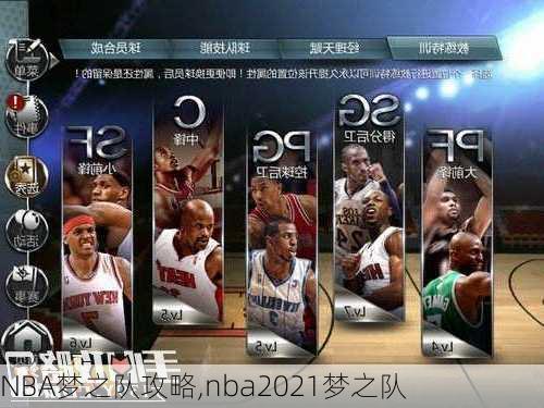 NBA梦之队攻略,nba2021梦之队