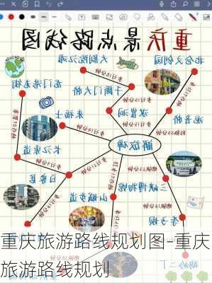 重庆旅游路线规划图-重庆旅游路线规划