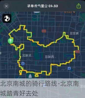 北京南城的骑行路线-北京南城踏青好去处