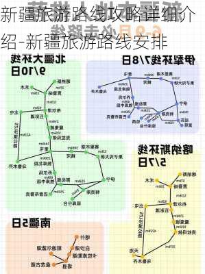 新疆旅游路线攻略详细介绍-新疆旅游路线安排