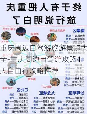 重庆周边自驾游旅游景点大全-重庆周边自驾游攻略4天自由行攻略推荐