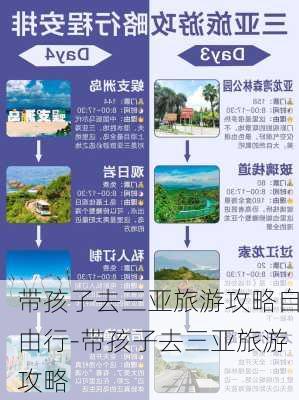 带孩子去三亚旅游攻略自由行-带孩子去三亚旅游攻略